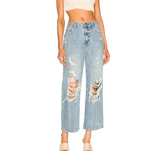 PISTOLA Bobbie High Rise Wide Leg Ankle in Rock or Bust Sz 31 - NWT!! - Picture 1 of 8